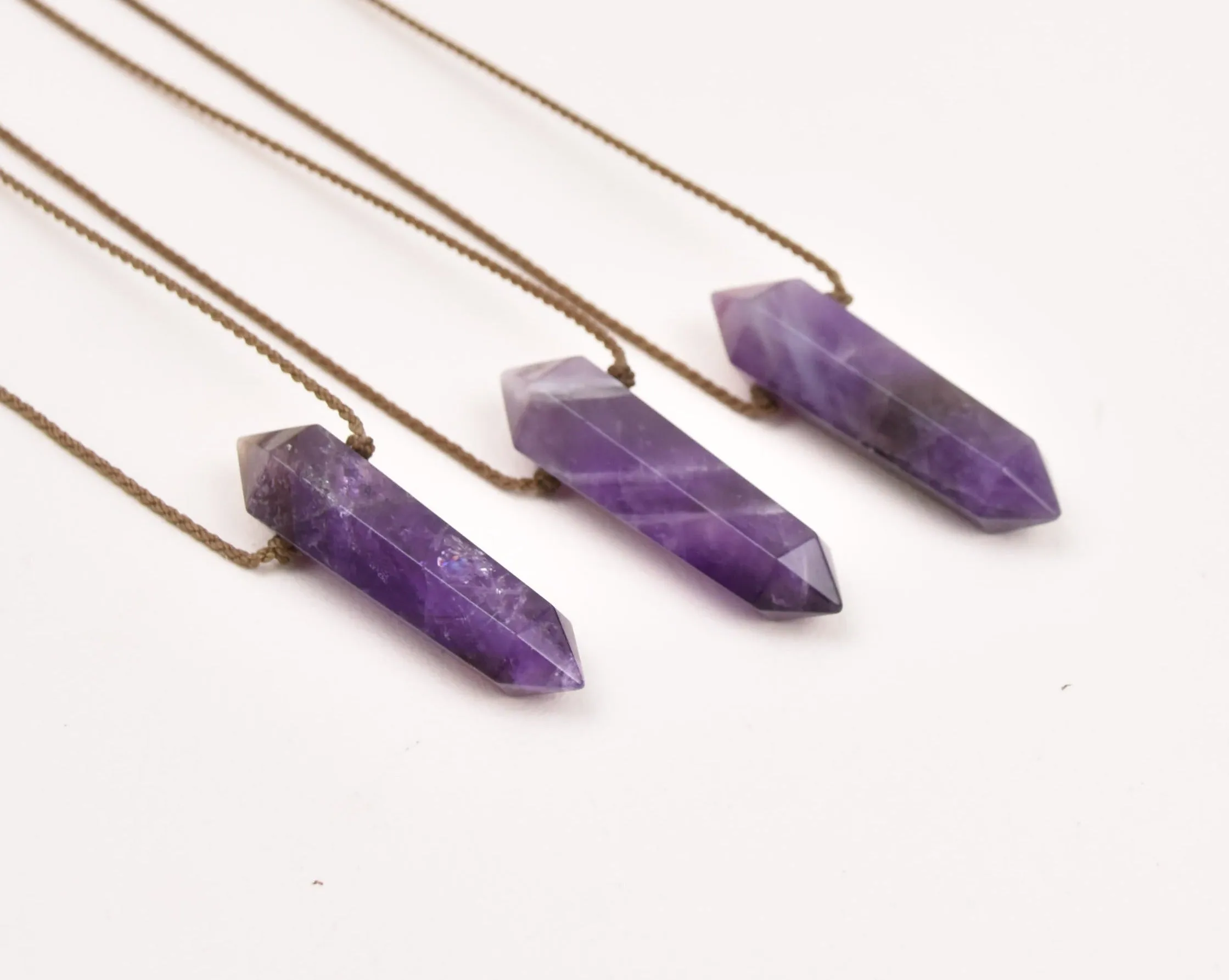 Double Terminated Crystal-1632-Amethyst