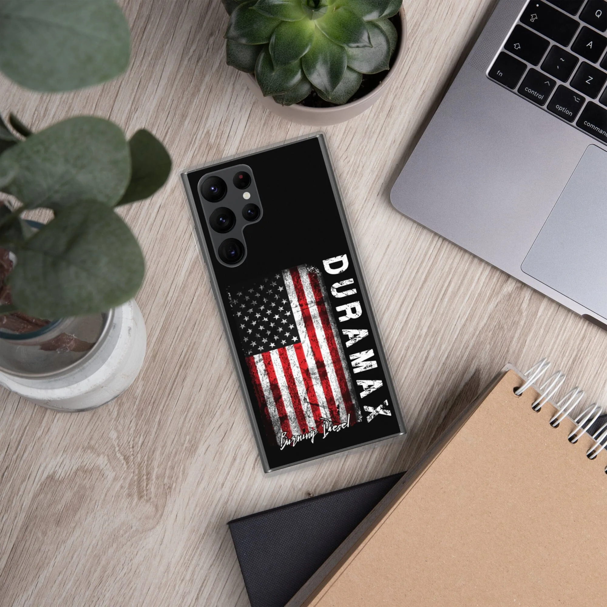 Duramax American Flag Protective Samsung Phone Case