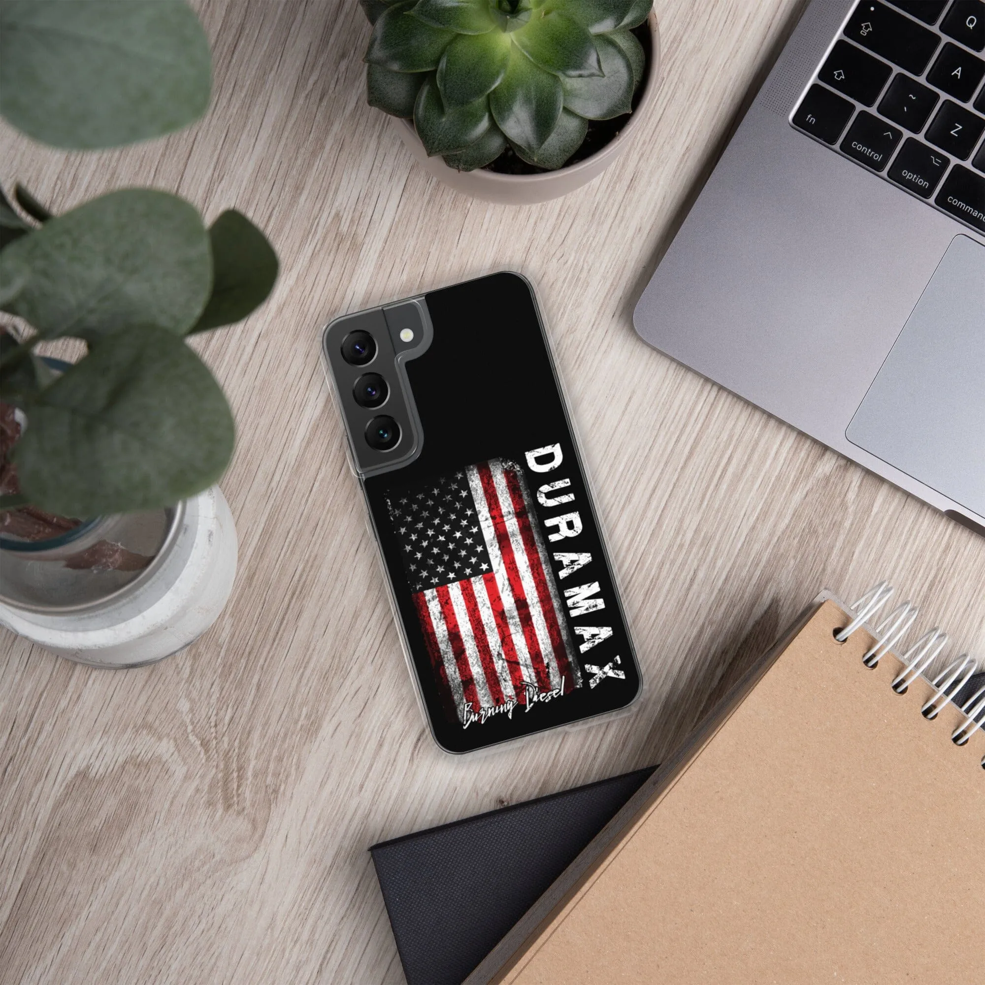 Duramax American Flag Protective Samsung Phone Case