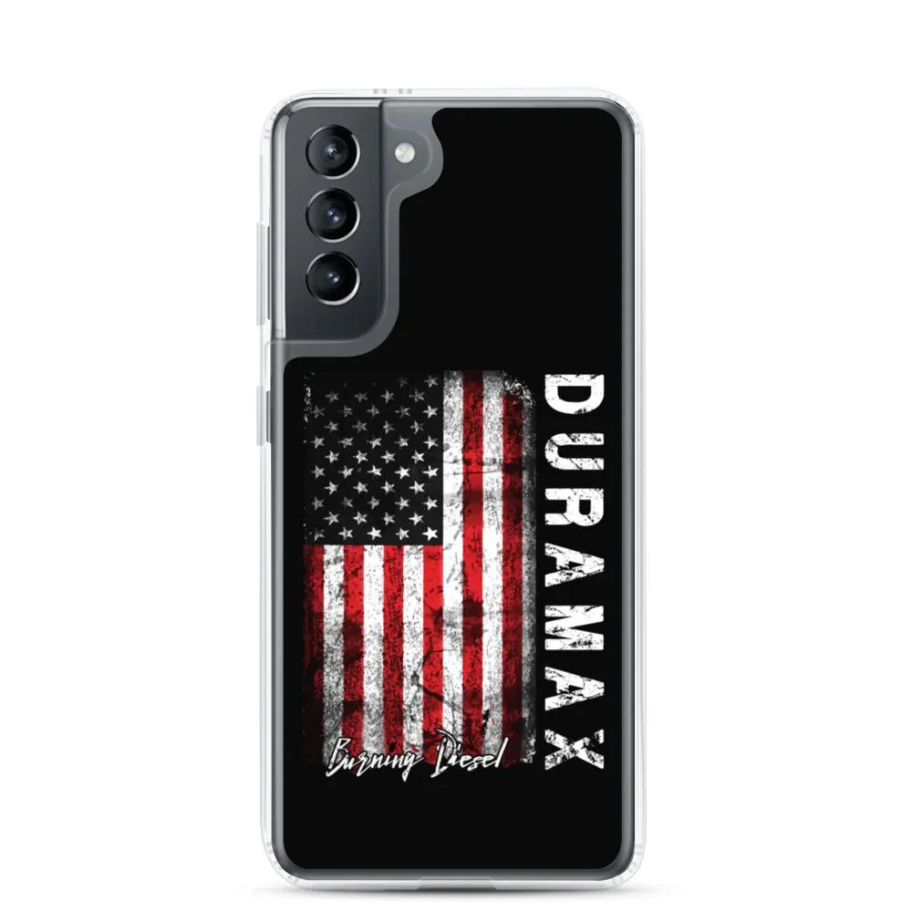 Duramax American Flag Protective Samsung Phone Case