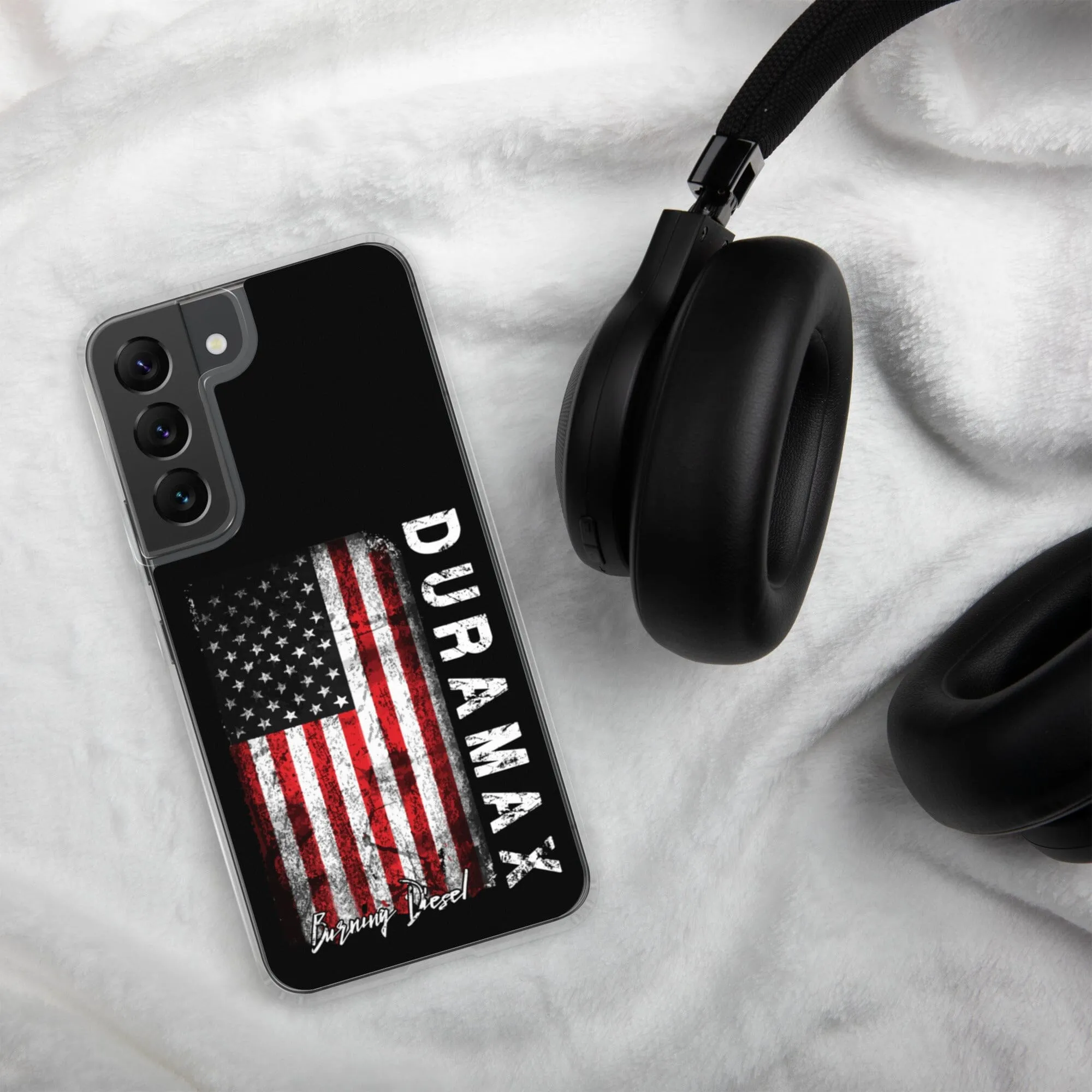 Duramax American Flag Protective Samsung Phone Case