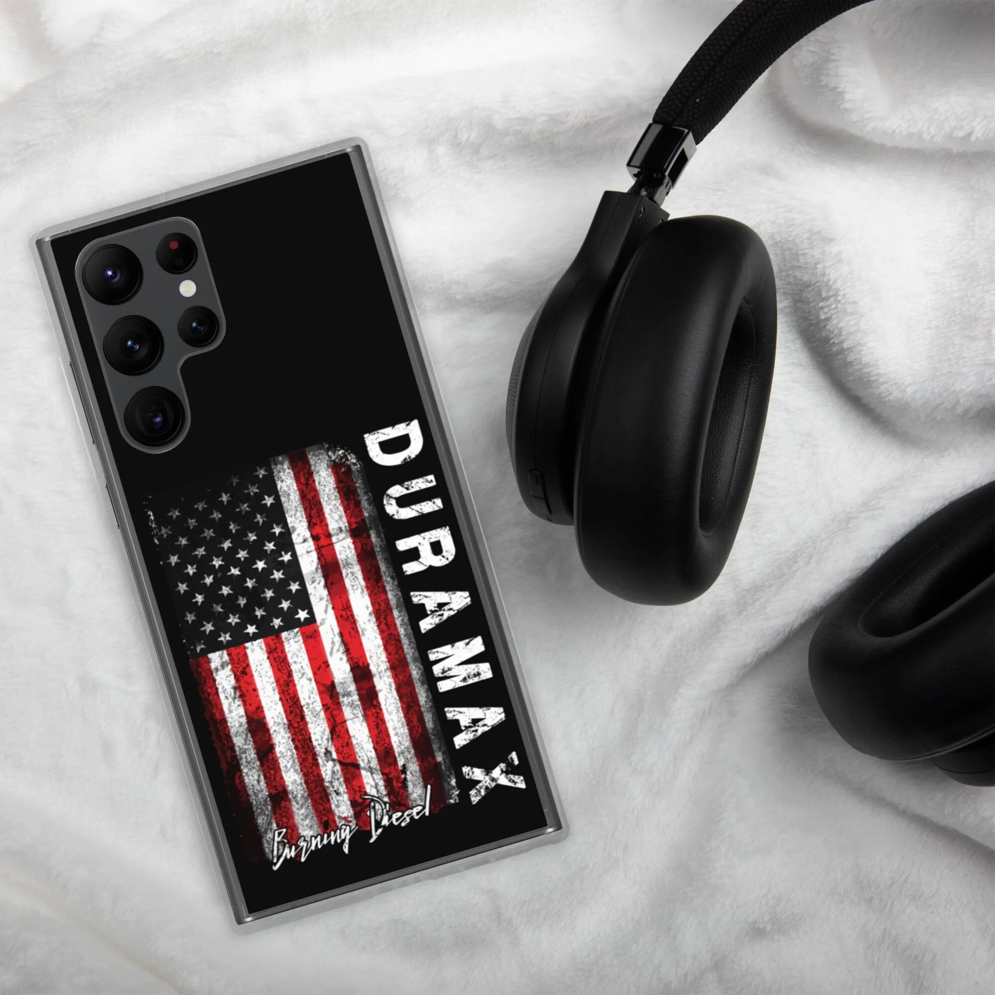 Duramax American Flag Protective Samsung Phone Case