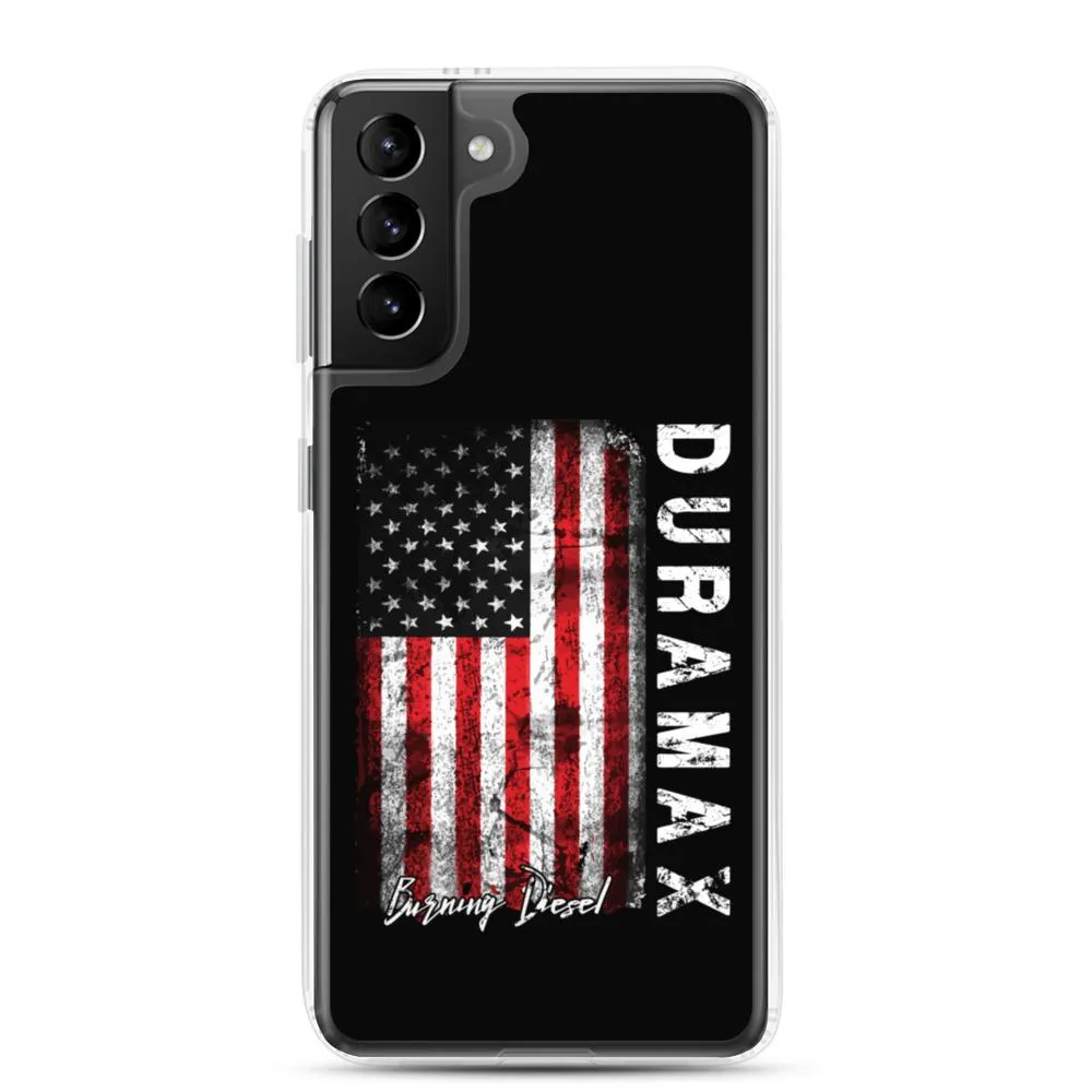 Duramax American Flag Protective Samsung Phone Case