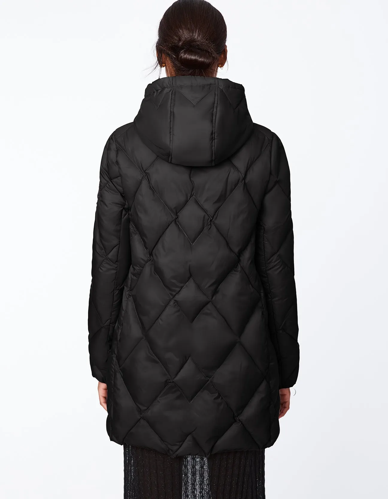 DYNAMIC DIAMOND PUFFER COAT