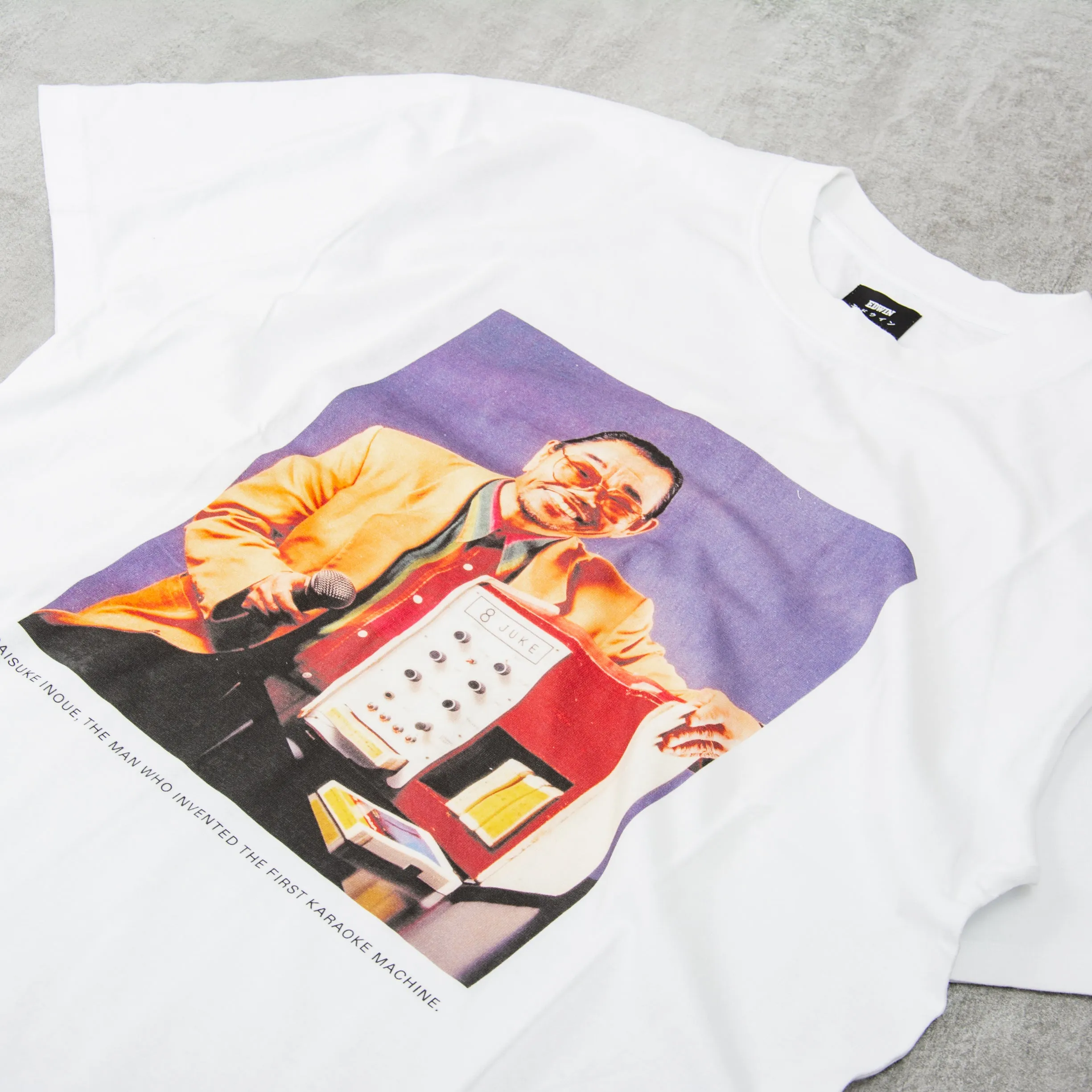 Edwin Daisuke S/S Tee - White