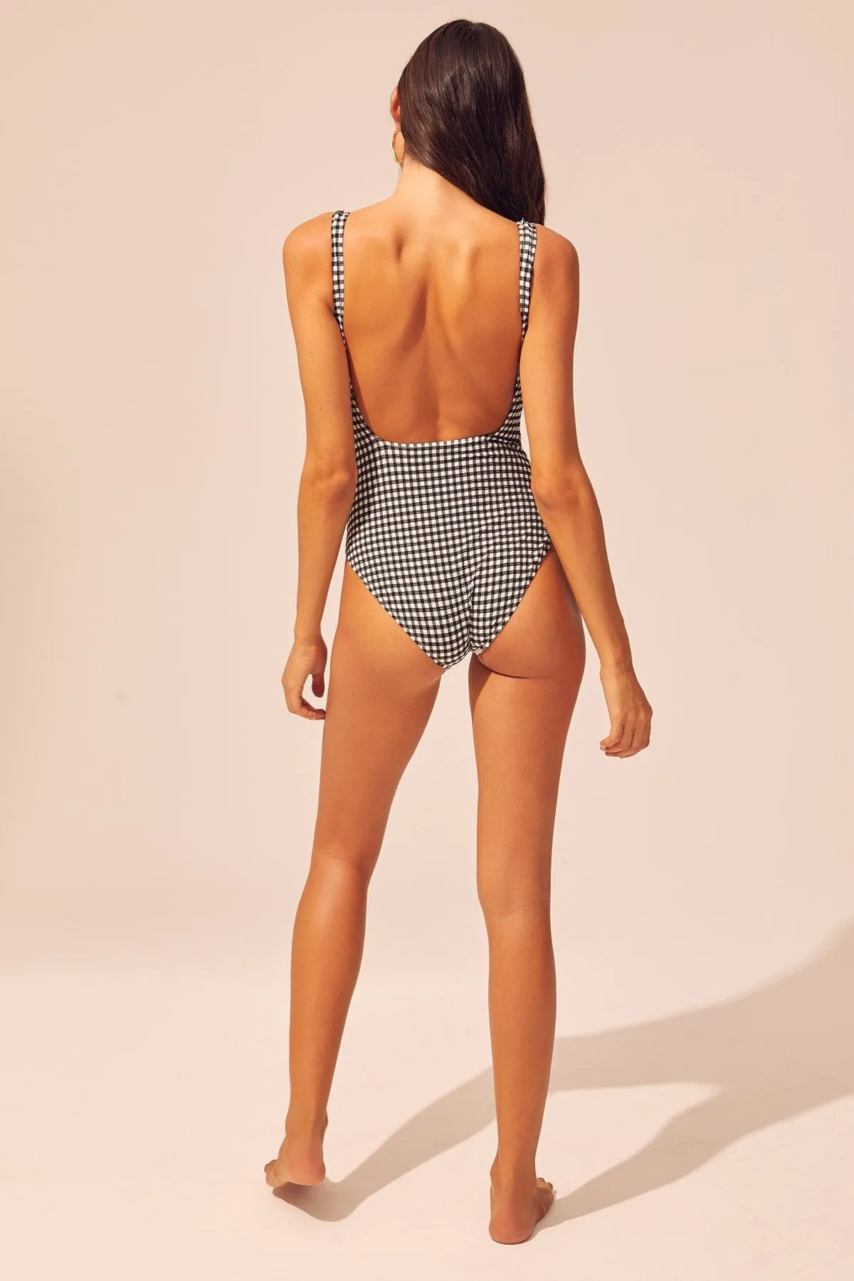 Ellery One Piece - Black Gingham