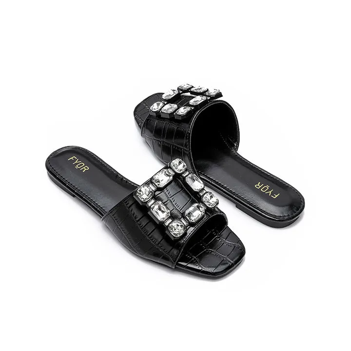 Embellished Flat Sandals MY 223