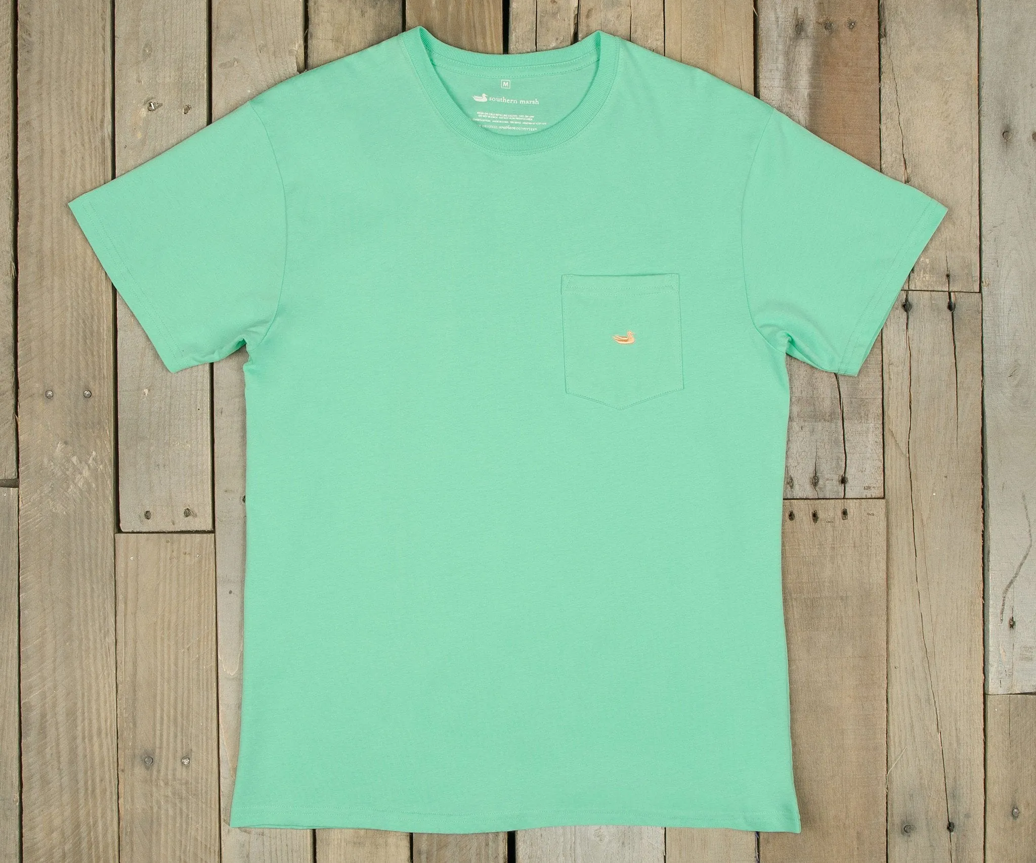 Embroidered Pocket Tee