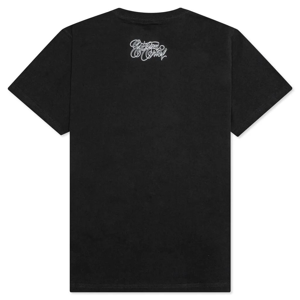 Estevan Oriol x El Triste Wave S/S Tee - Black