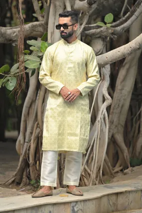 Festive Threads Brocade Kurta Pajama