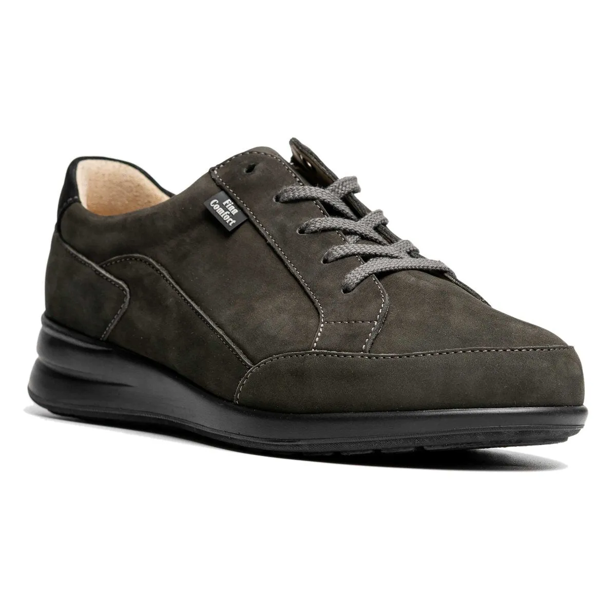 Finn Comfort Women's Prato Rov/Black Nubuck