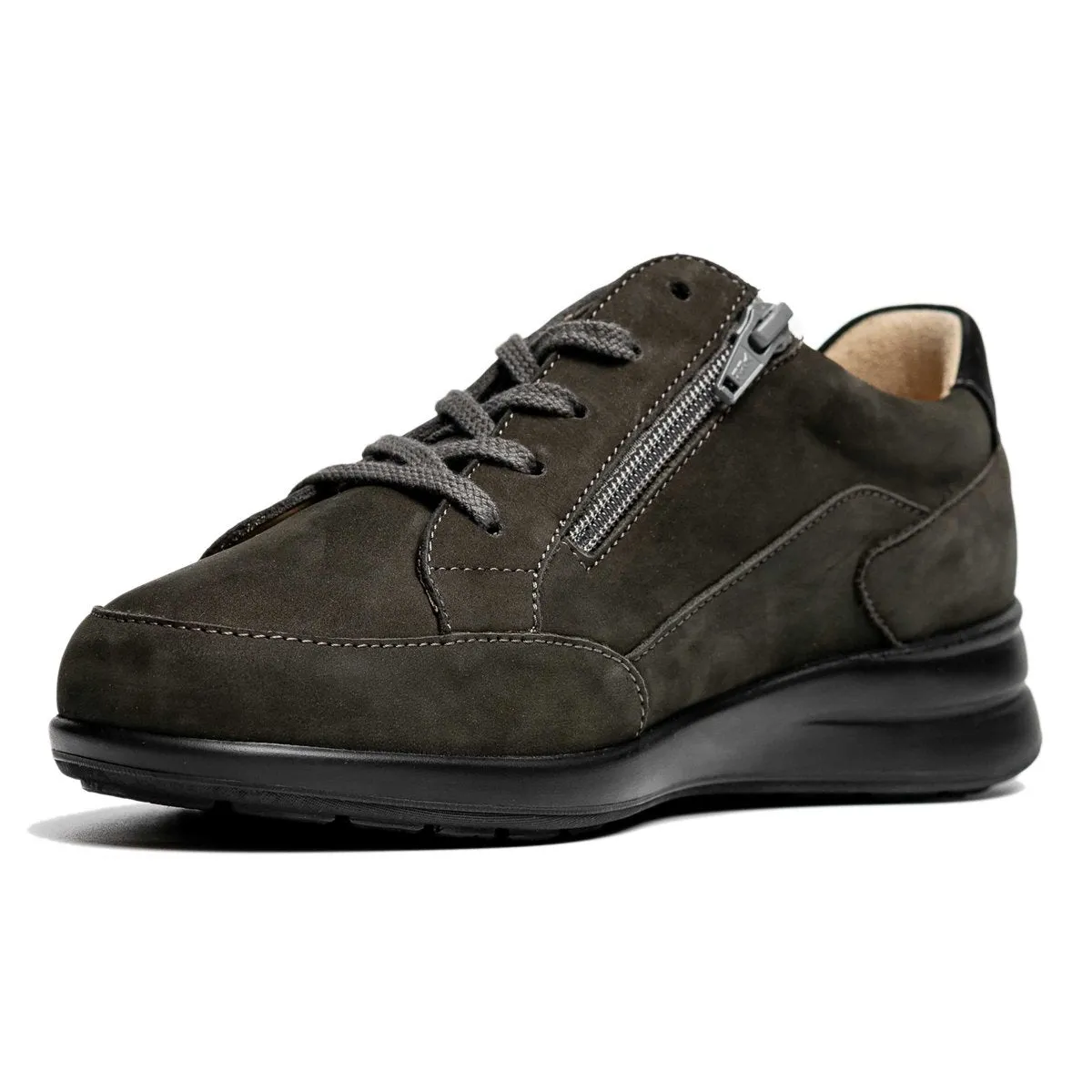 Finn Comfort Women's Prato Rov/Black Nubuck