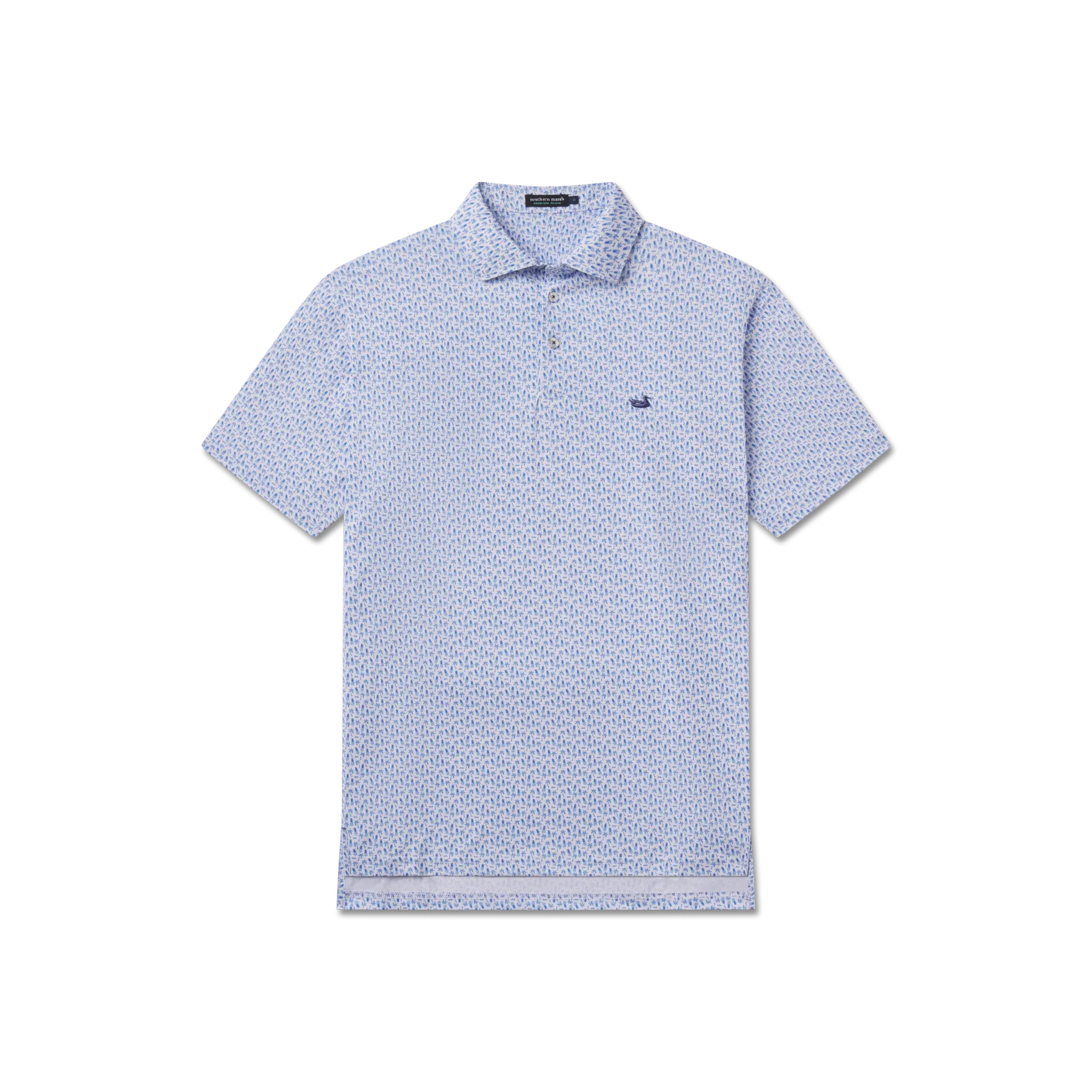 Flyline Performance Polo - Palm & Pineapples