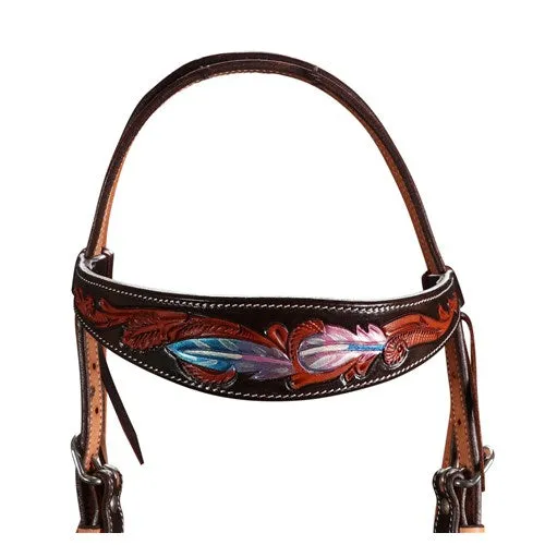 Fort Worth Pink Apache Bridle