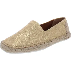 Franco Sarto Womens Metallic Slip On Flats