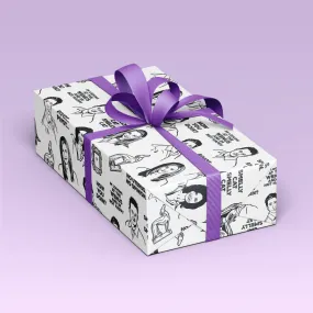 Friends Gift Wrap 24x36 Sheet