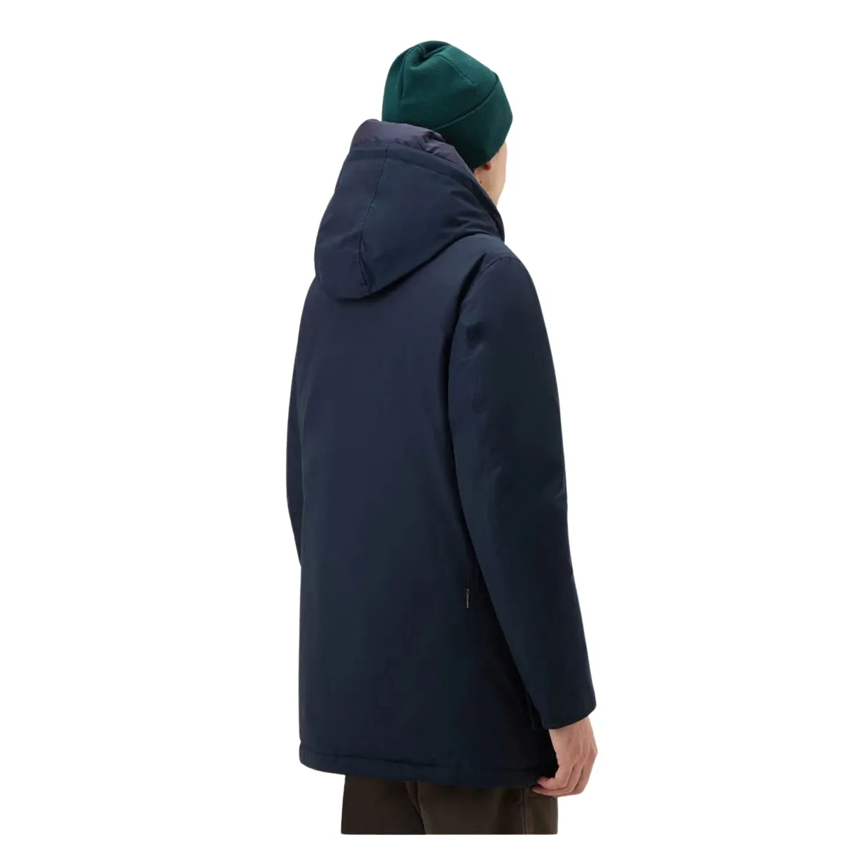 Giubbino Uomo Woolrich Arctic Parka Blu Melton