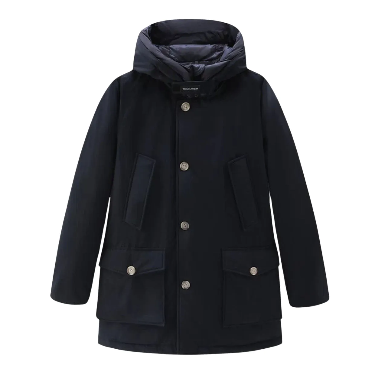 Giubbino Uomo Woolrich Arctic Parka Blu Melton