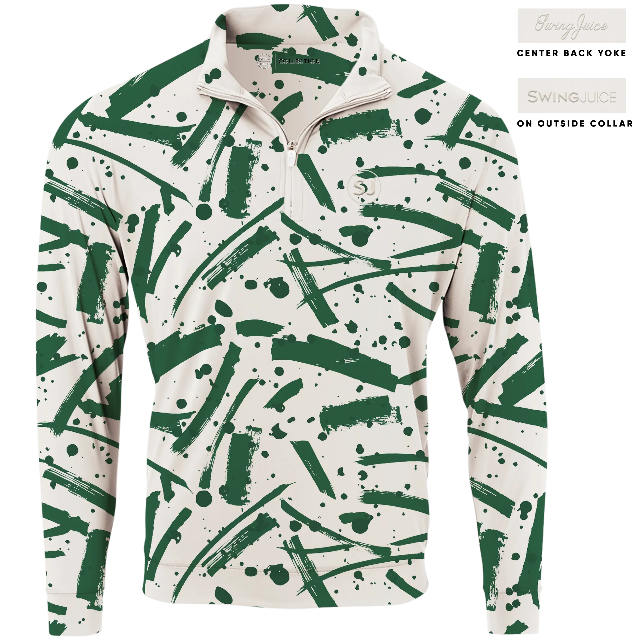 Golf Pollock Men's Quarter Zip