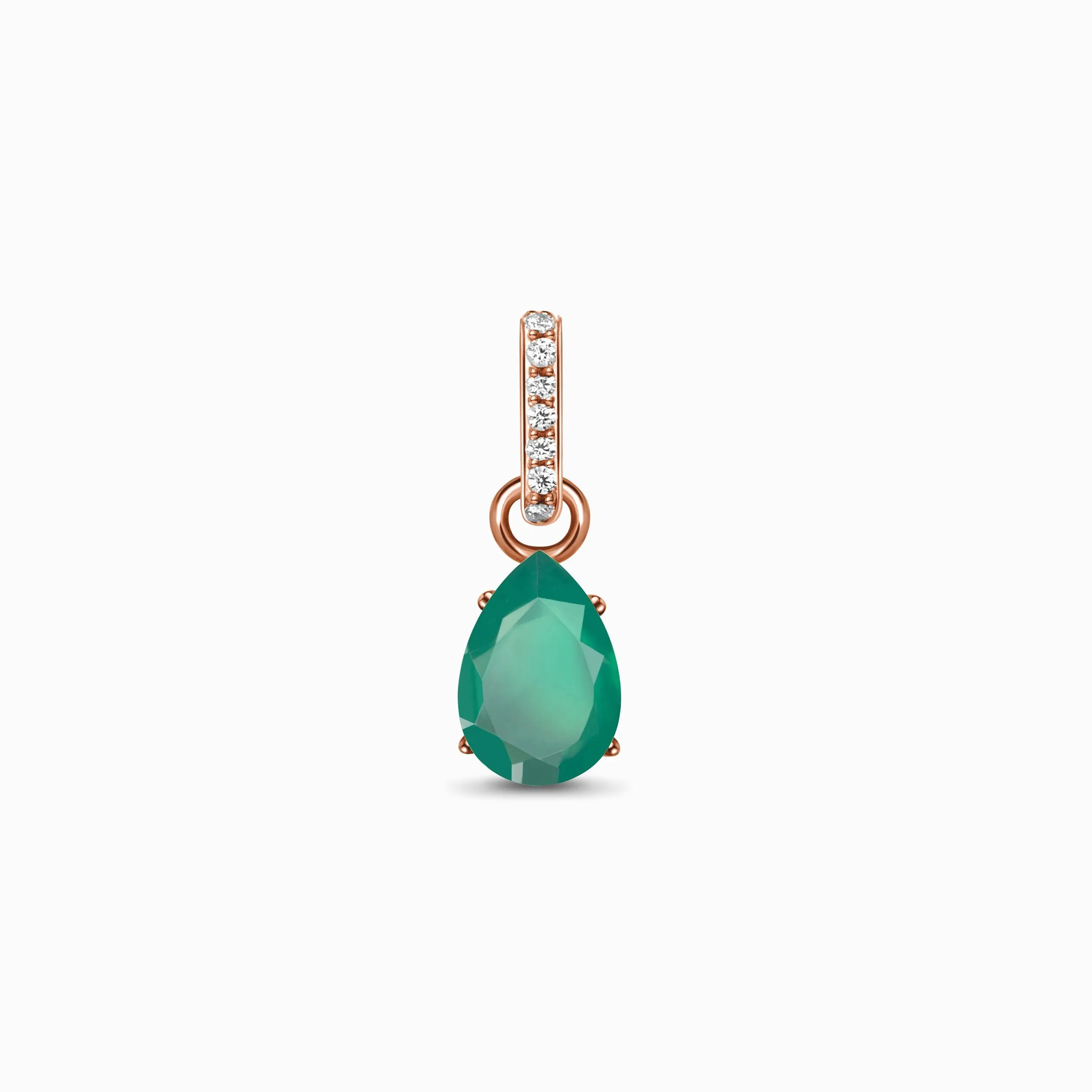 Green Onyx Pendant Sway - May Birthstone