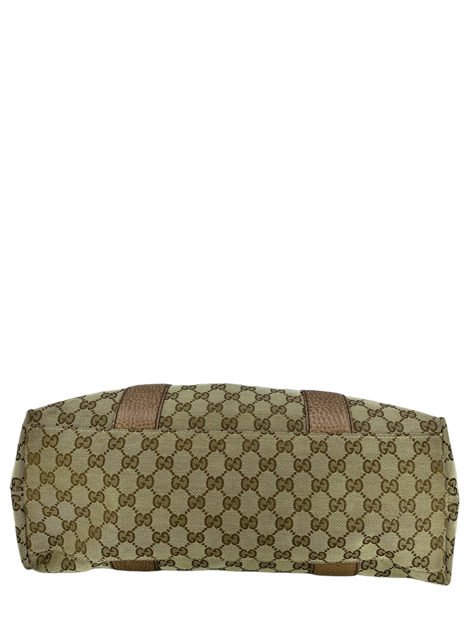 Gucci Bamboo Bar GG Canvas Tote