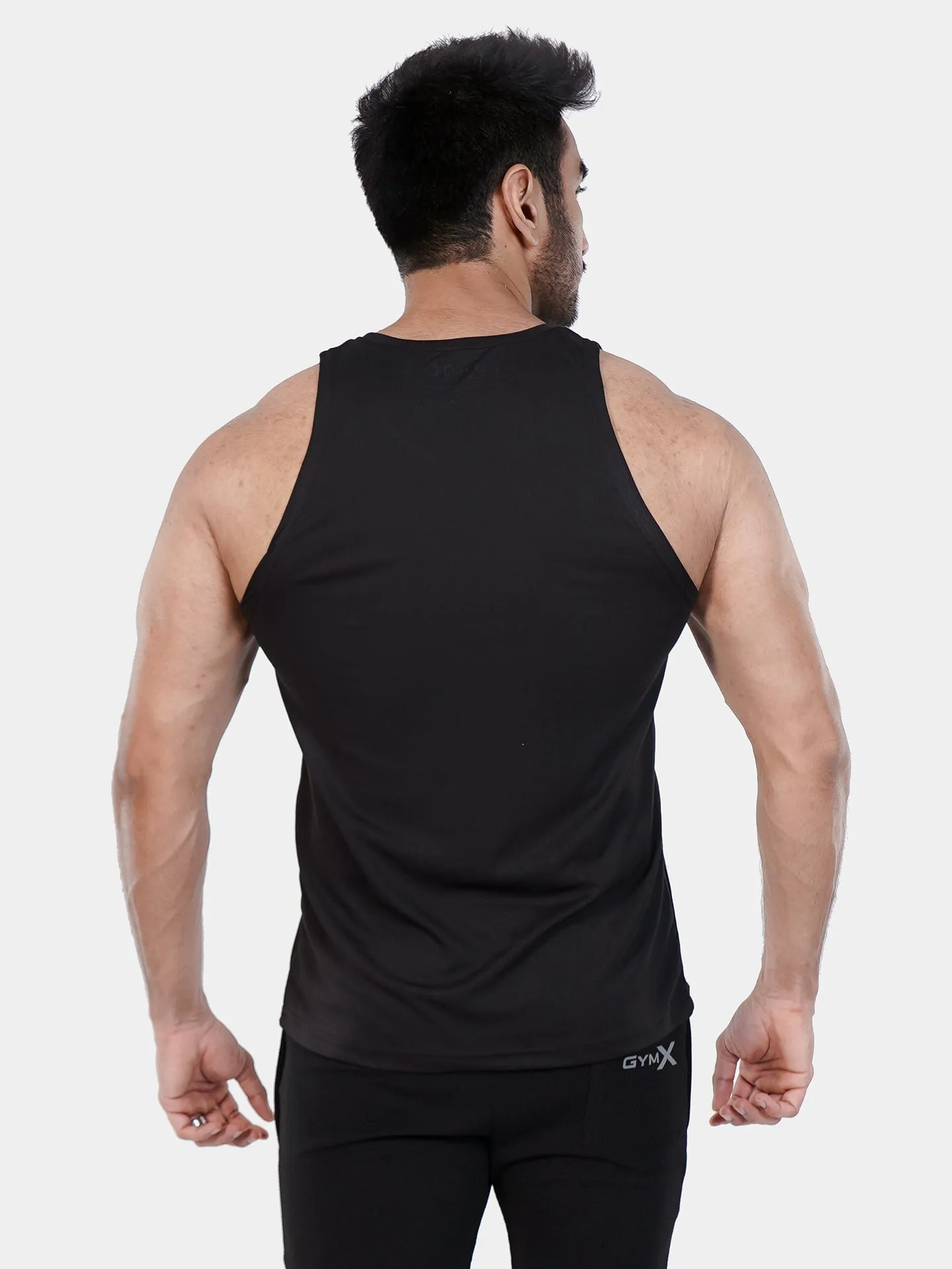 GymX Ultra Lite Black Tank- Sale