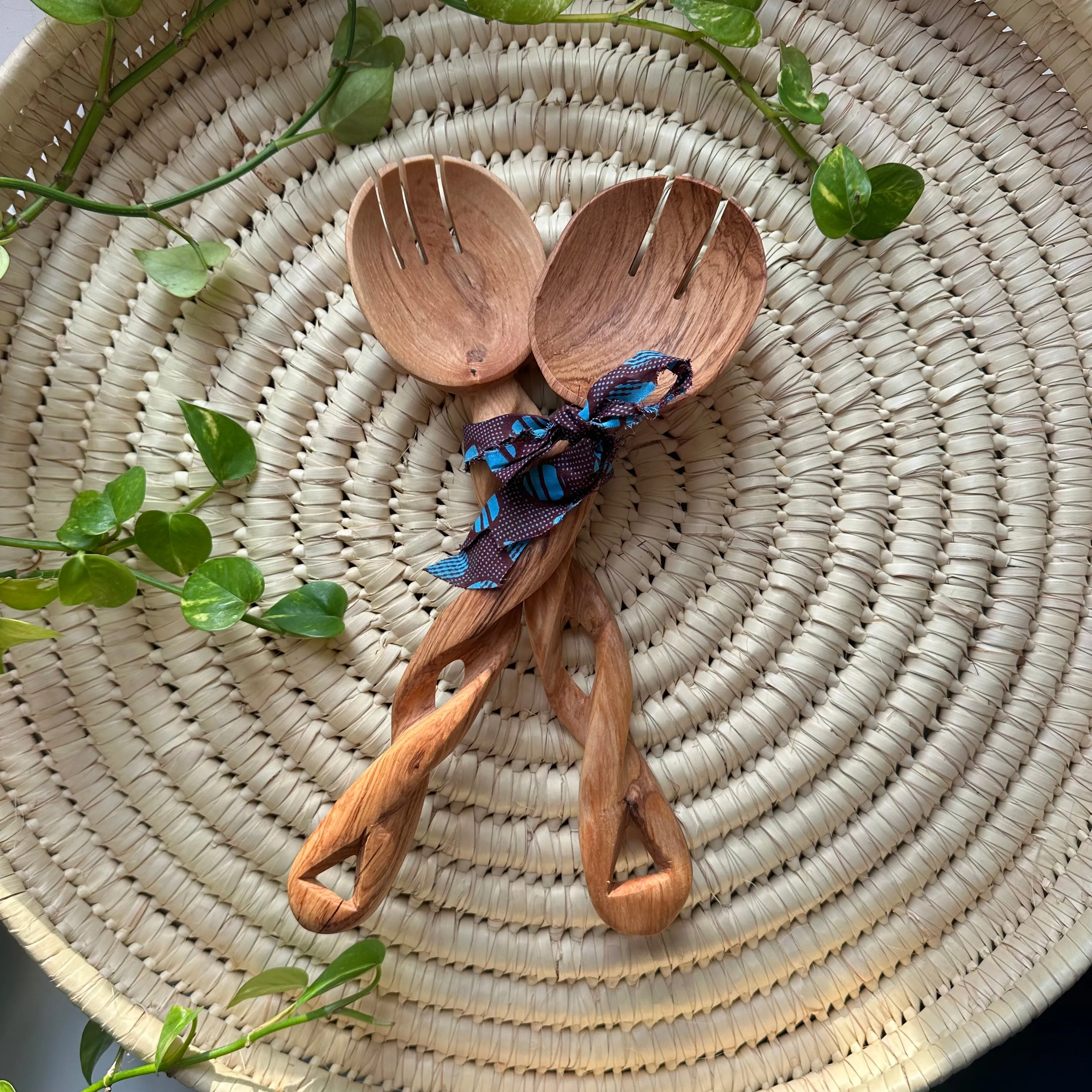 Hand-carved Wood Spoons