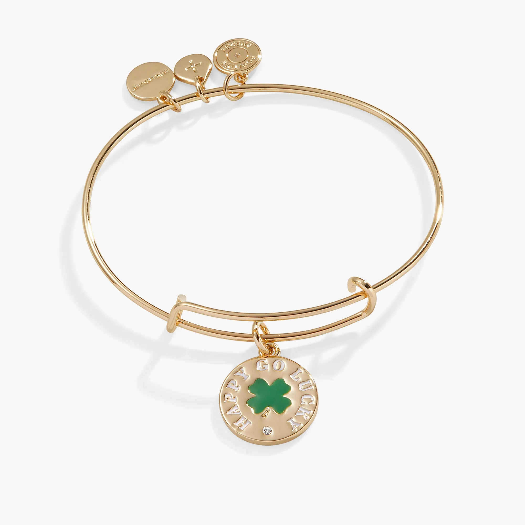 'Happy Go Lucky' Charm Bangle Bracelet