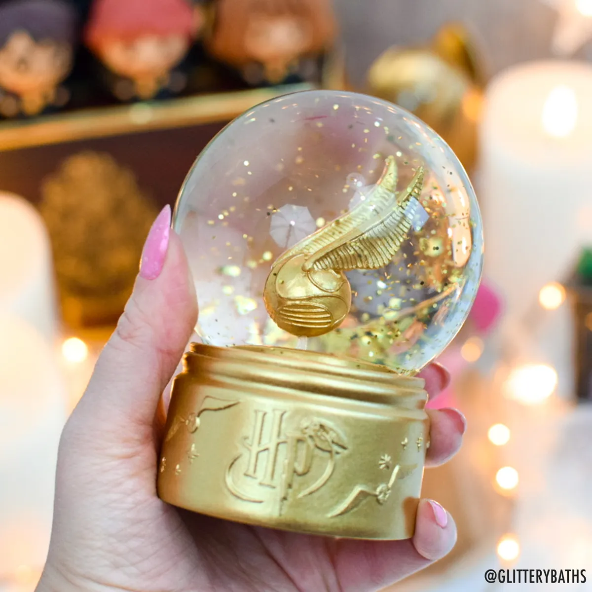 Harry Potter Golden Snitch Snow Globe