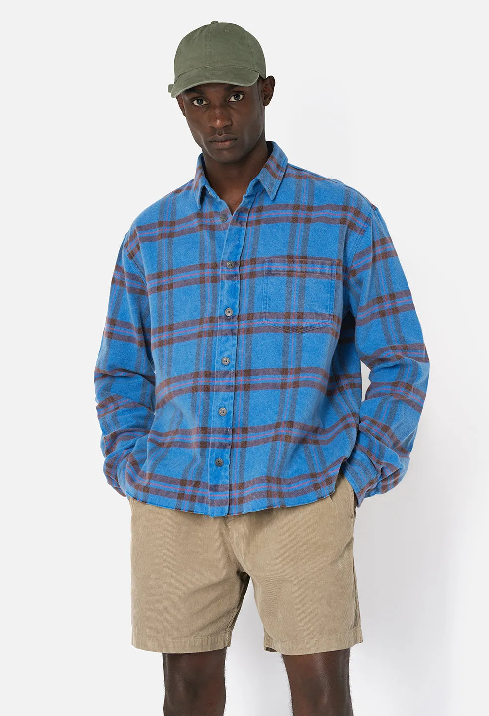 Hemi Oversized Shirt / Marfa Check