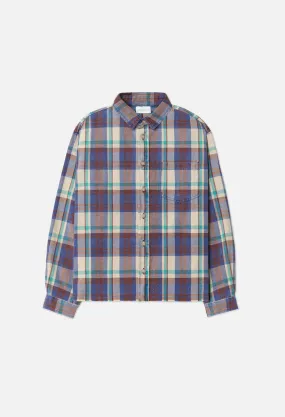 Hemi Oversized Shirt / Orchard Check