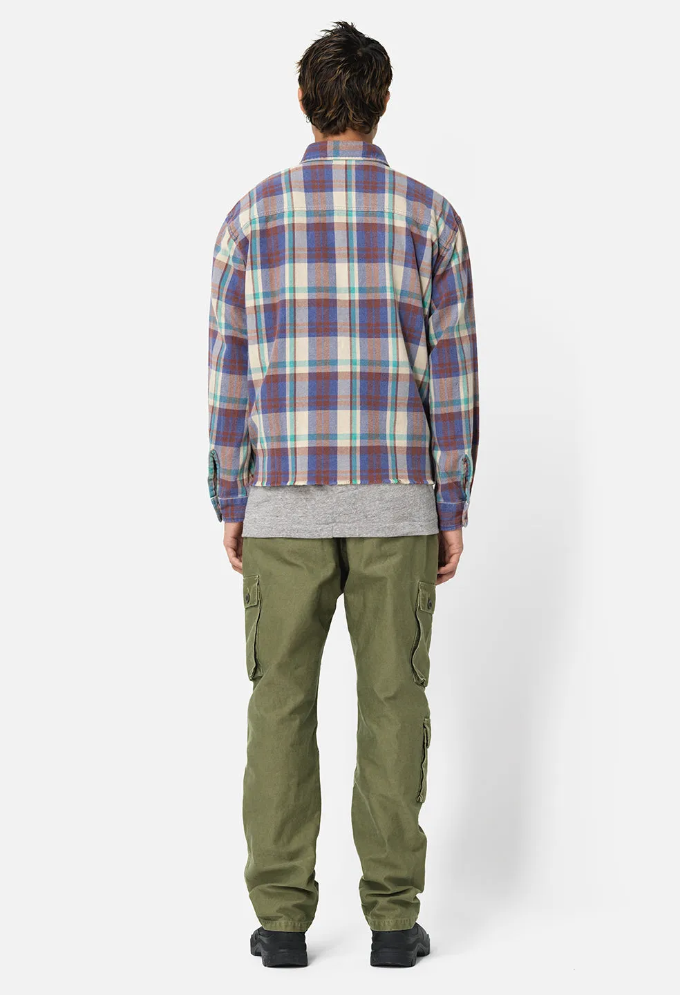 Hemi Oversized Shirt / Orchard Check