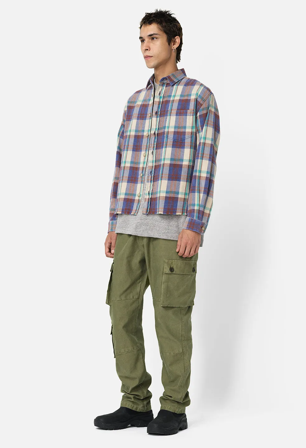 Hemi Oversized Shirt / Orchard Check