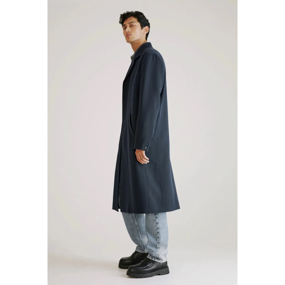 Hope Zone Coat dark navy twill