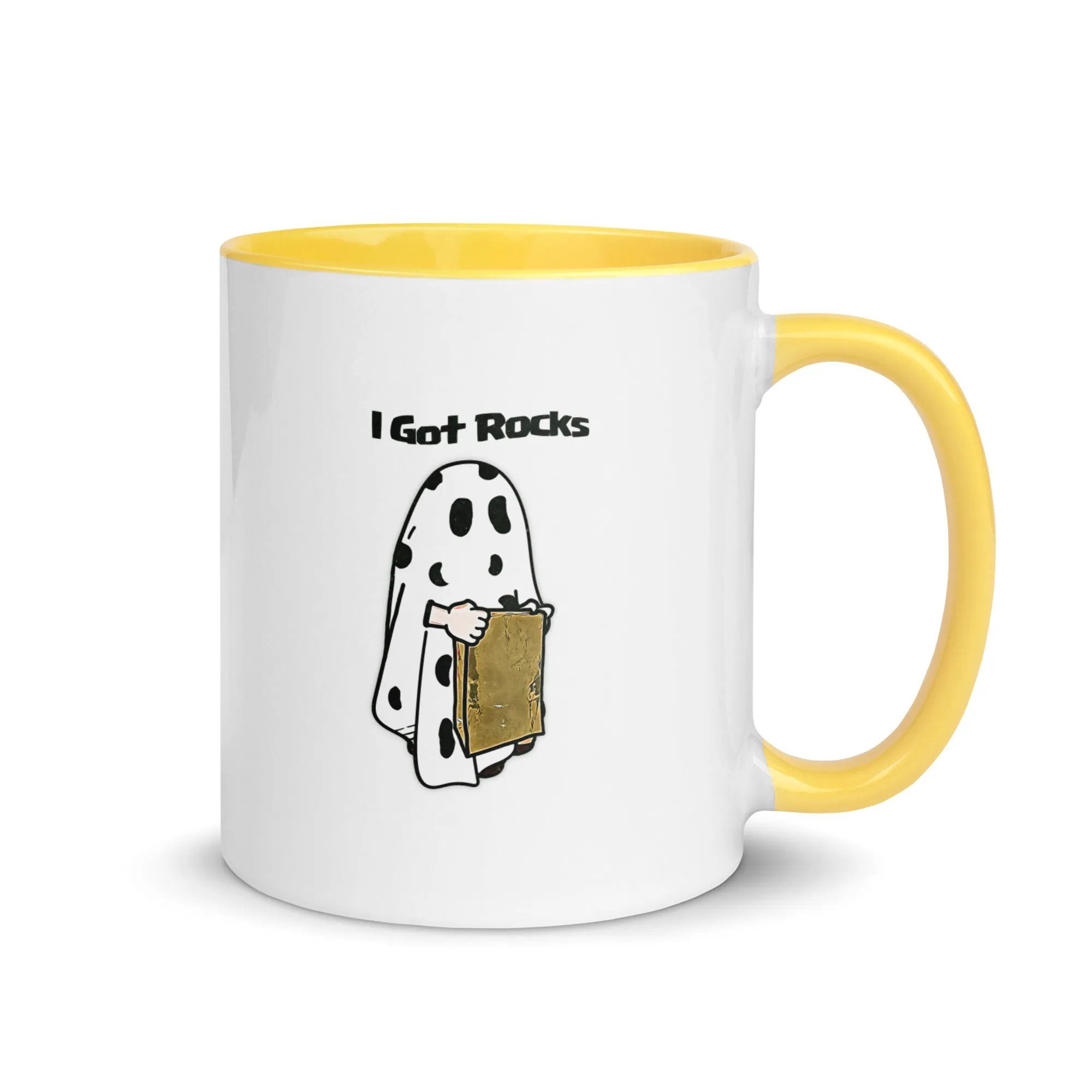 I Got Rocks Mug with Color Inside