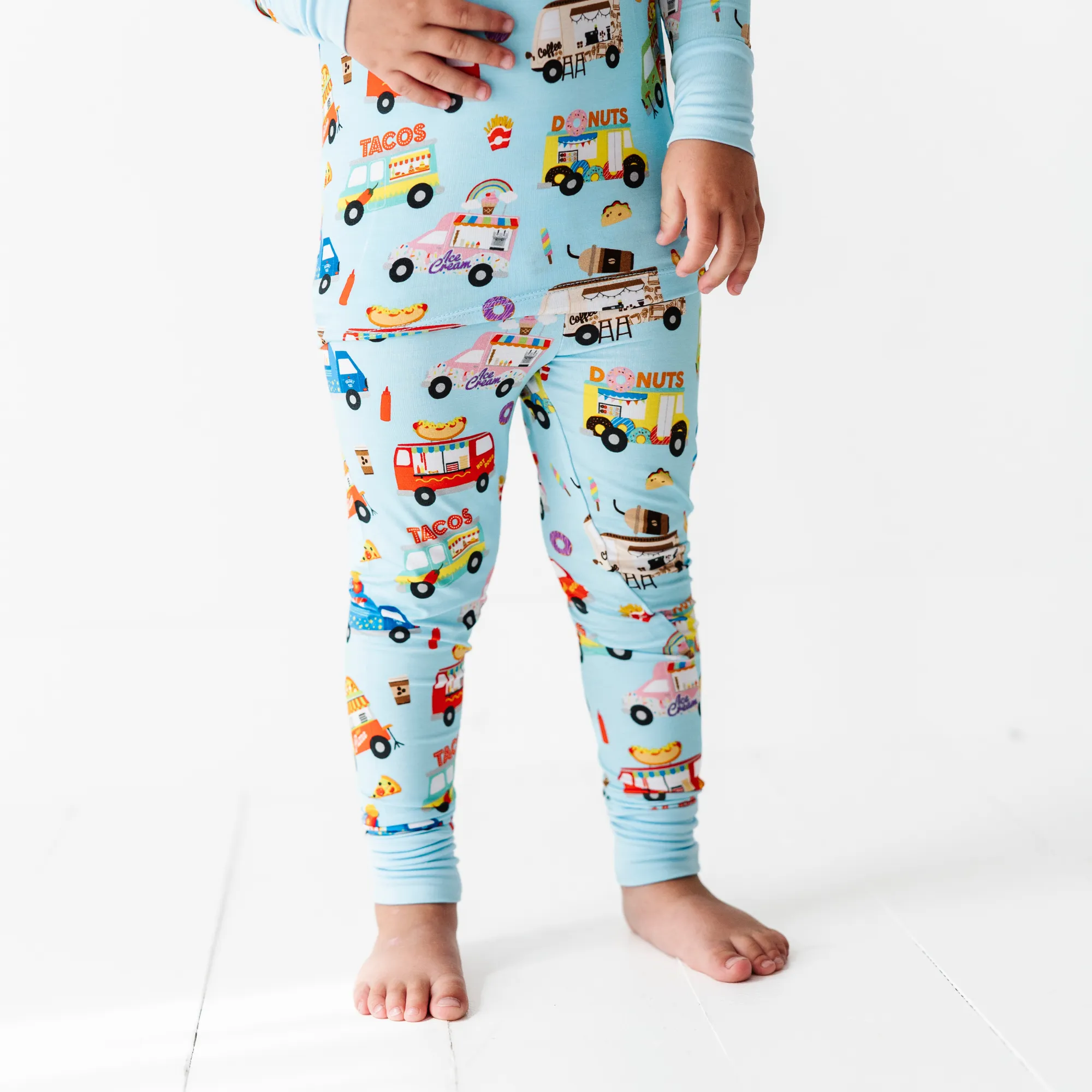 I Like Food Trucks and I Cannot Lie Toddler Pajamas (Long Sleeve)