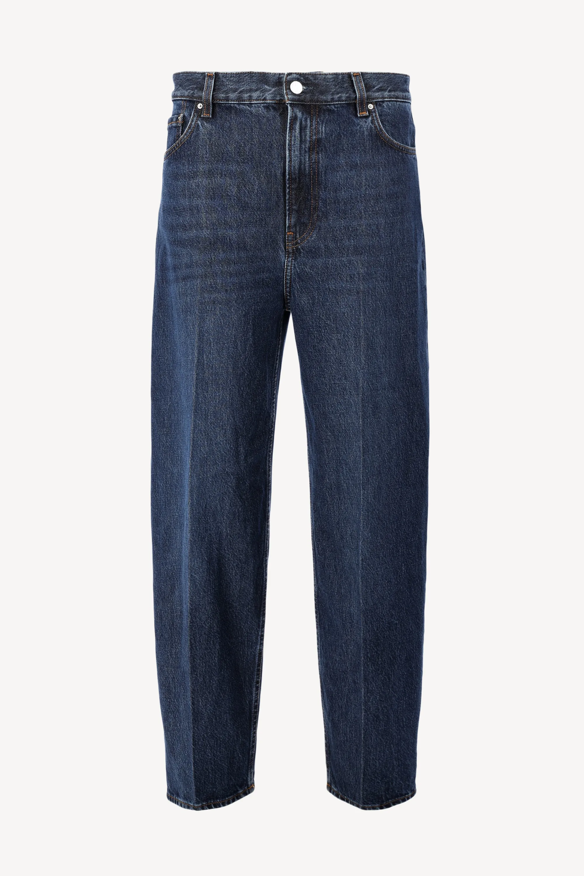 Jeans Wide Tapered in Dark Blue