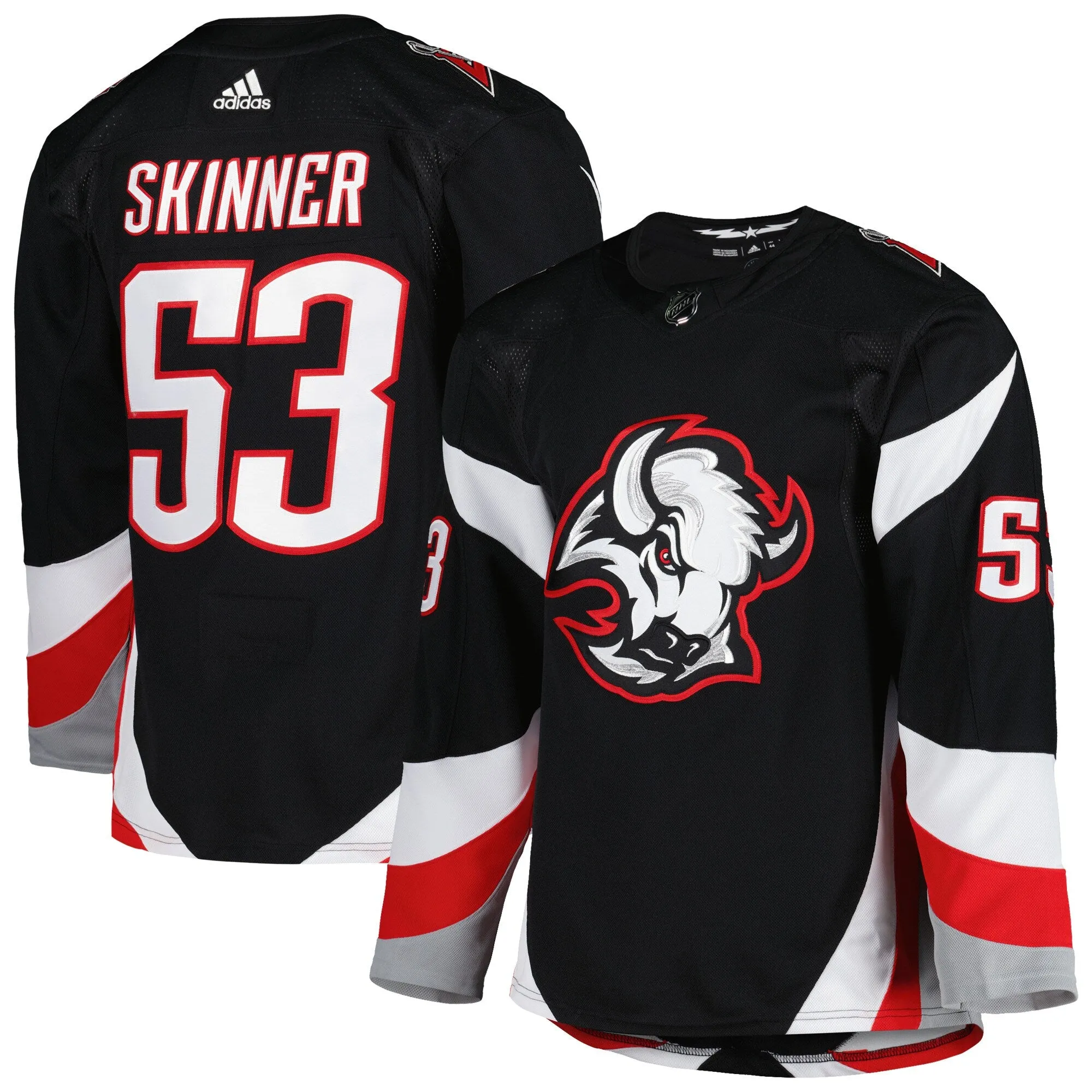 Jeff Skinner Buffalo Sabres adidas Alternate Authentic Pro Primegreen Player Jersey - Black