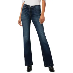 Joe's Womens Frankie Dark Wash Mid-Rise Bootcut Jeans