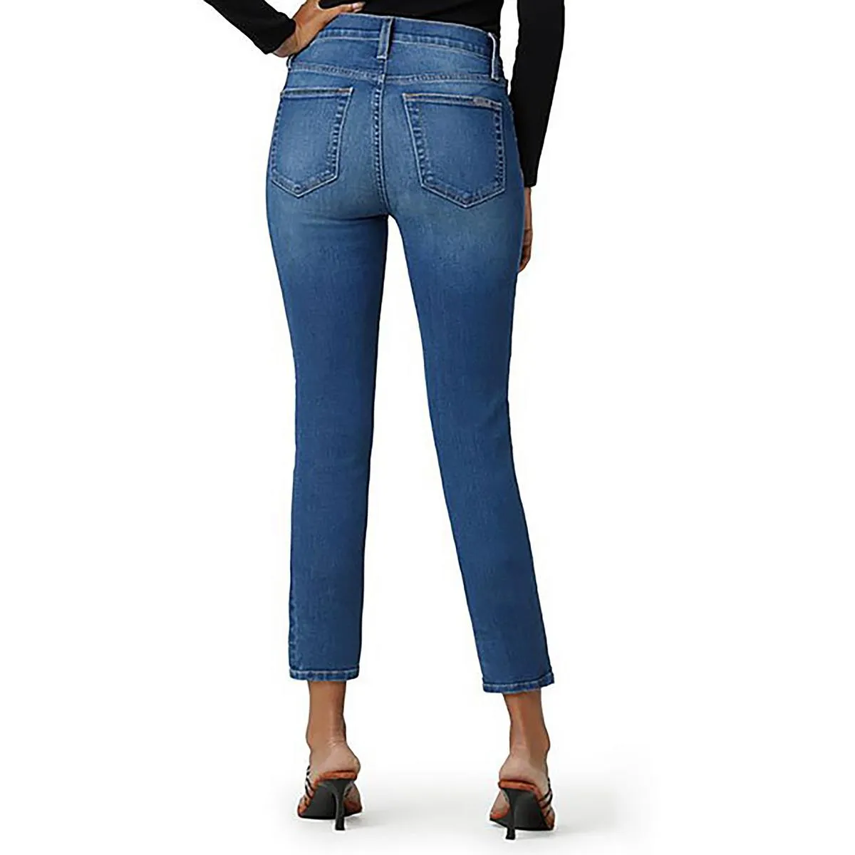 Joe's Womens High-Rise Ankle Straight Leg Jeans