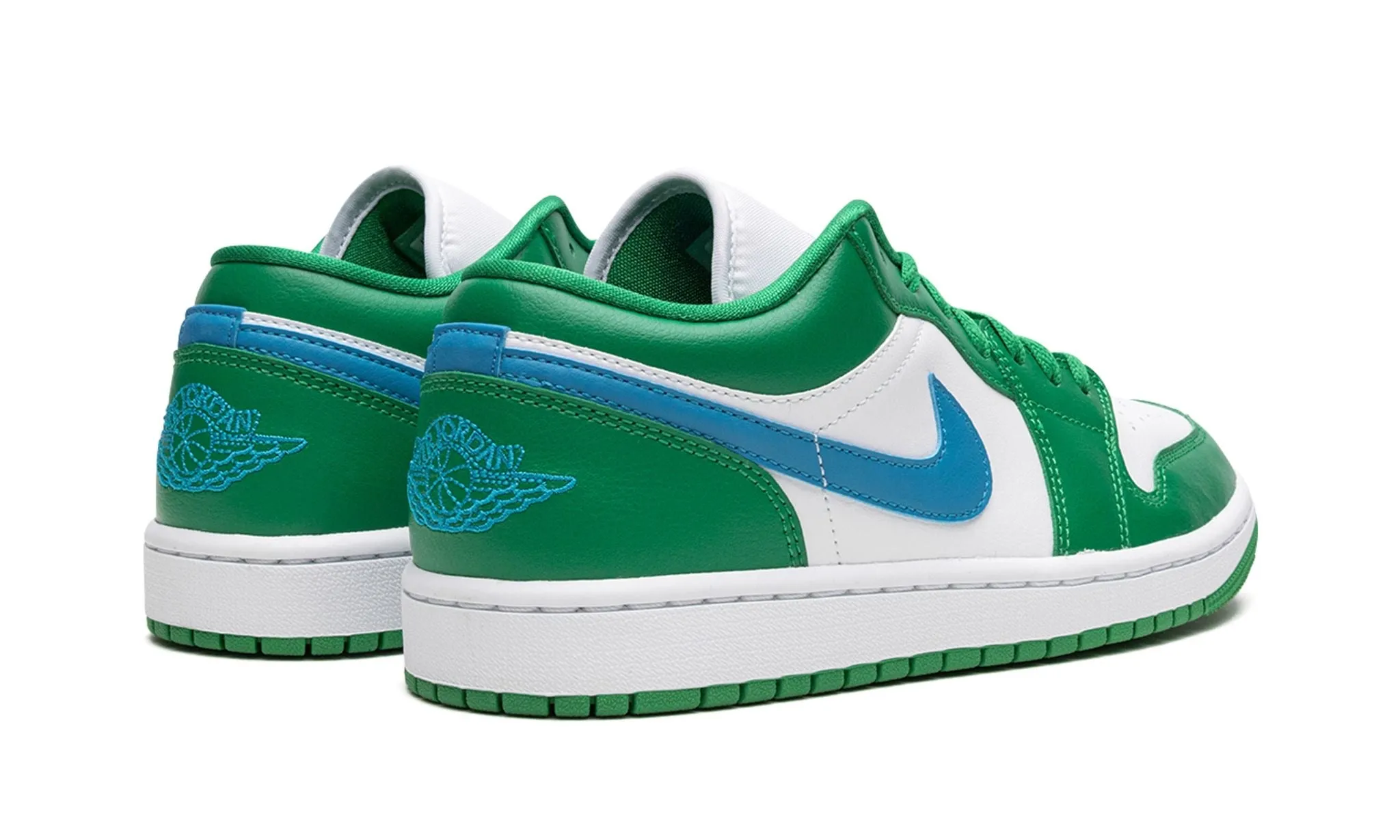 JORDAN 1 LOW LUCKY GREEN AQUATONE (W)