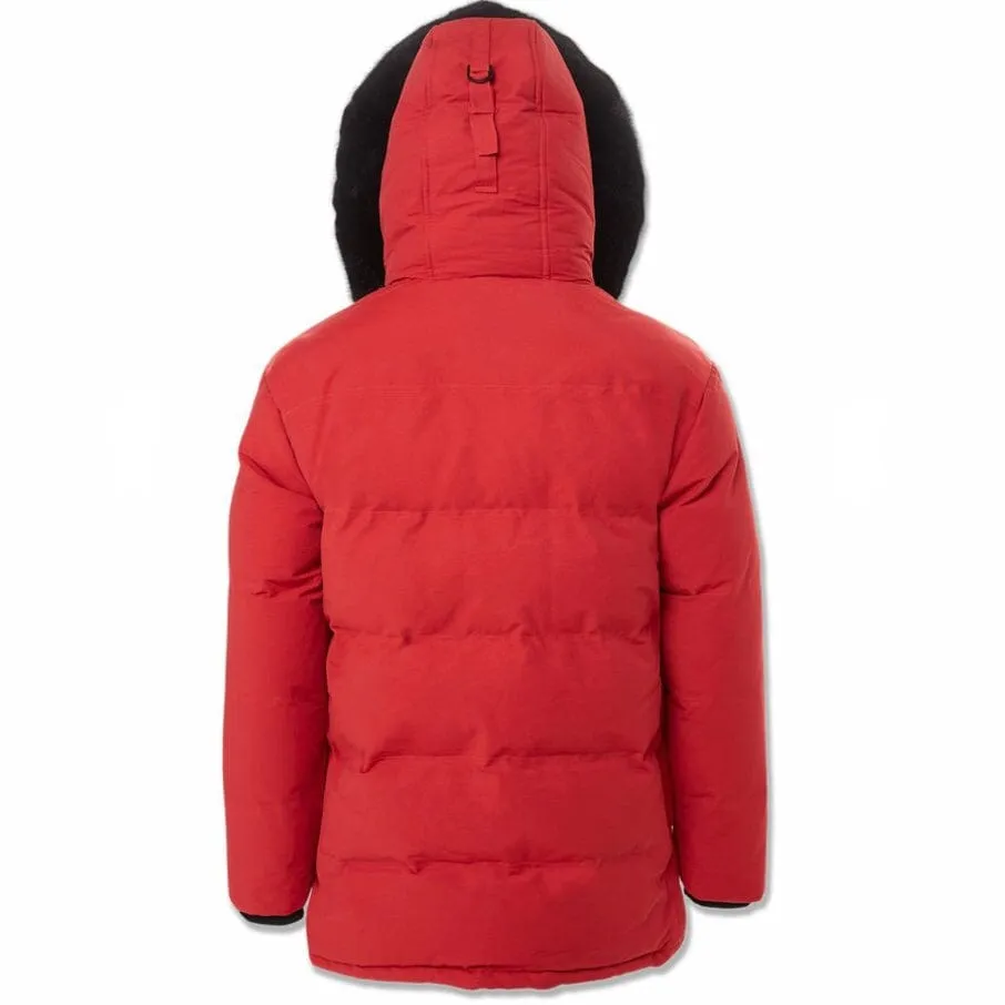 Jordan Craig Bismarck Fur Lined Parka Jacket (Red) 91537