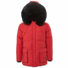 Jordan Craig Bismarck Fur Lined Parka Jacket (Red) 91537