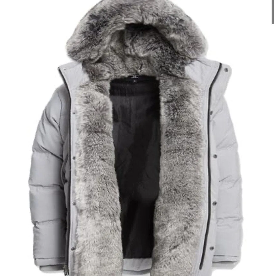 Jordan Craig Fargo Fur Lined Parka 2.0 (Light Grey) - 91397