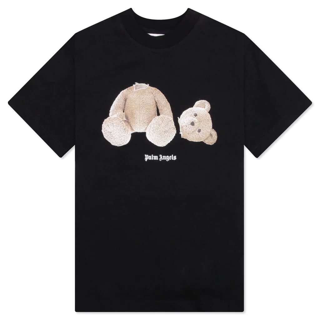 Kids Bear T-Shirt - Black/Brown