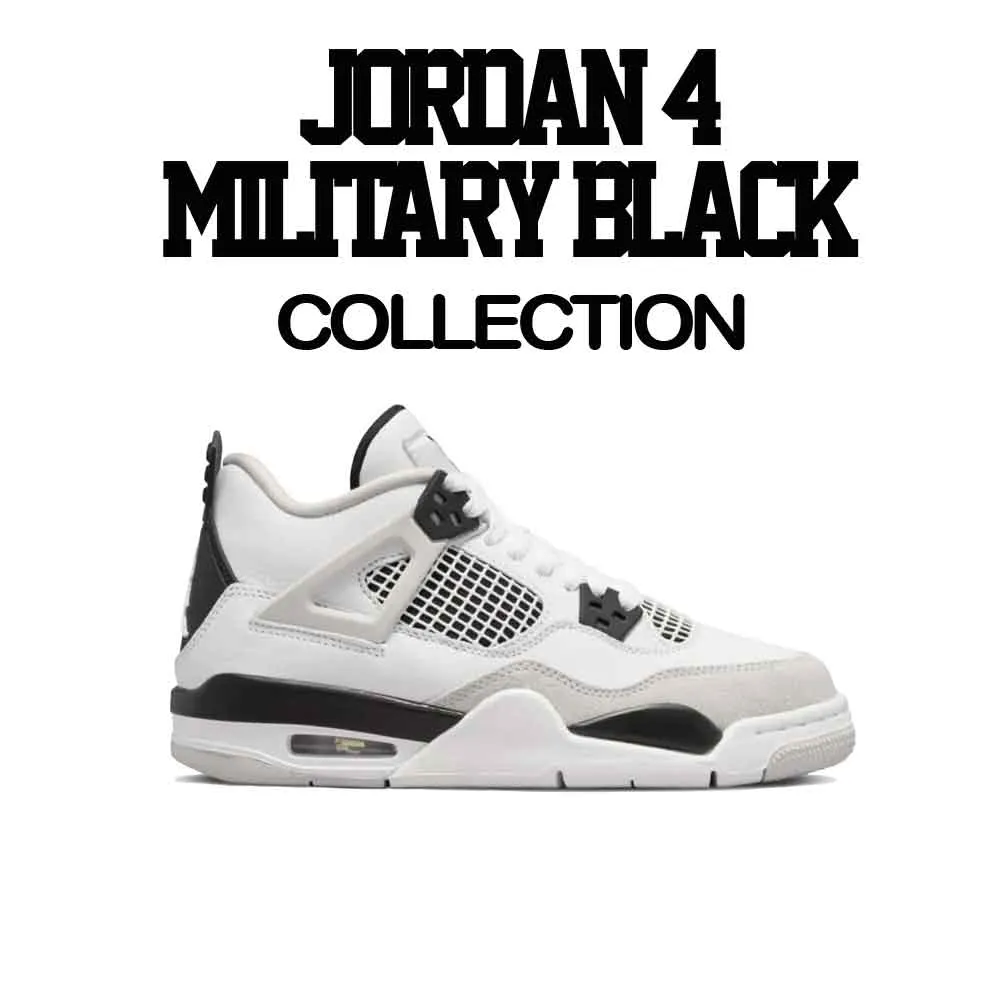 Kids Military Black 4 Shirt - Fly Kicks - Black