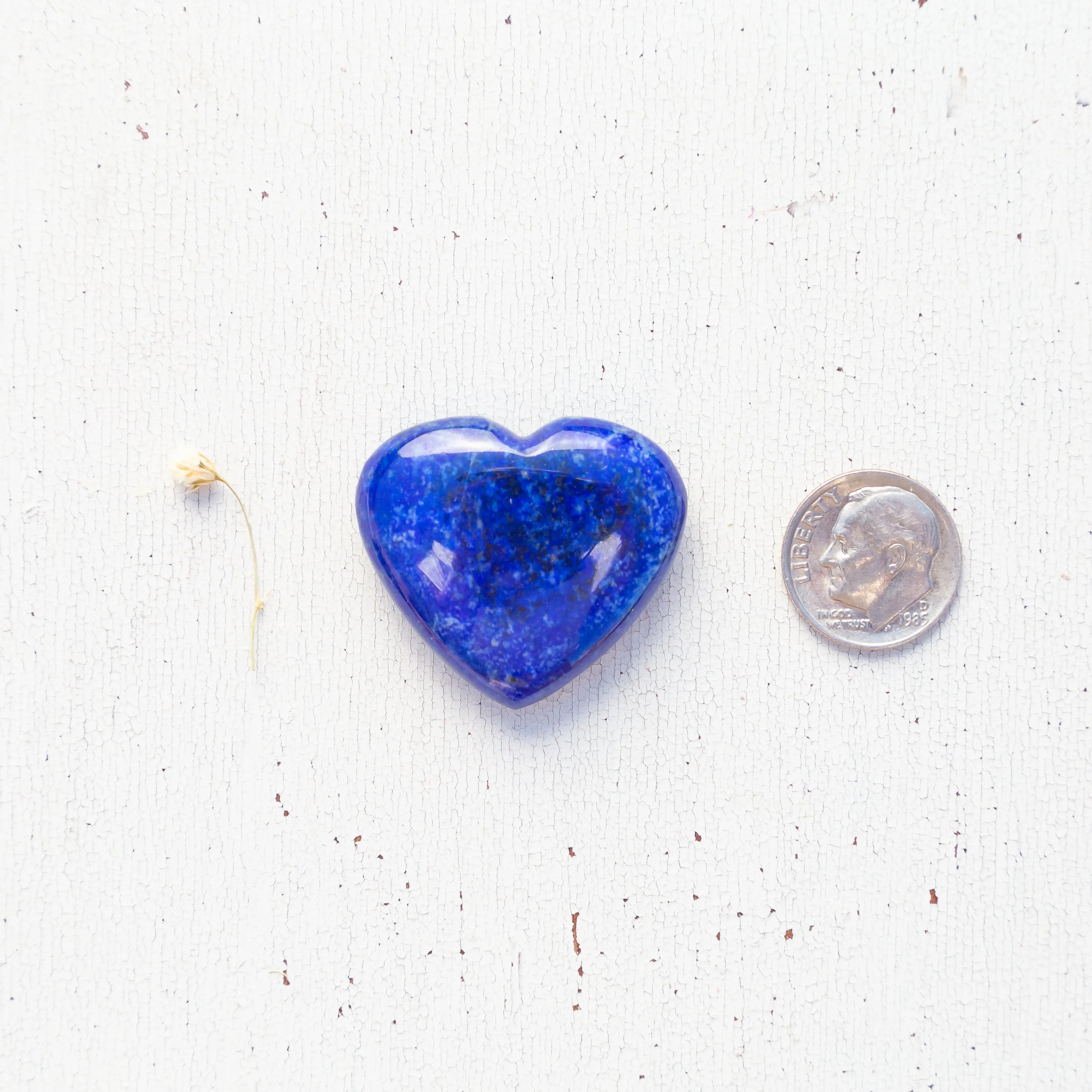 Lapis Lazuli - Polished Heart, AA Grade