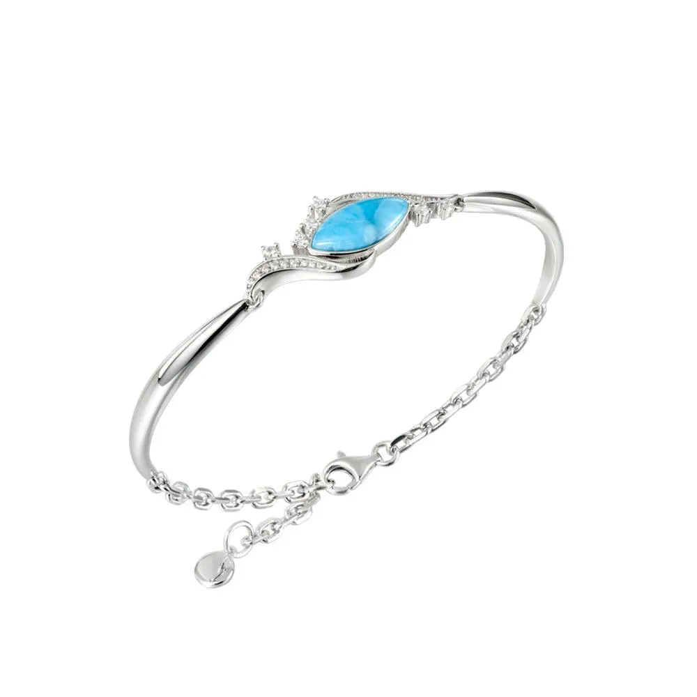 Larimar Glimmer Bracelet