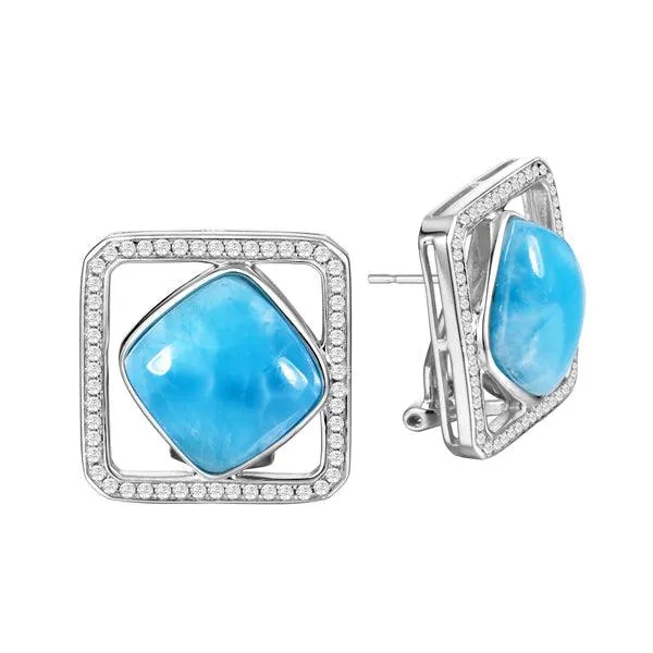 Larimar Hale Earrings