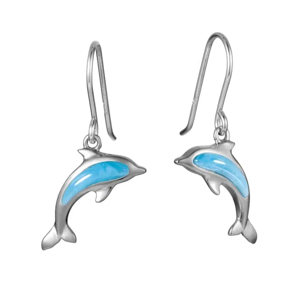 Larimar Nai'a Hook Earrings